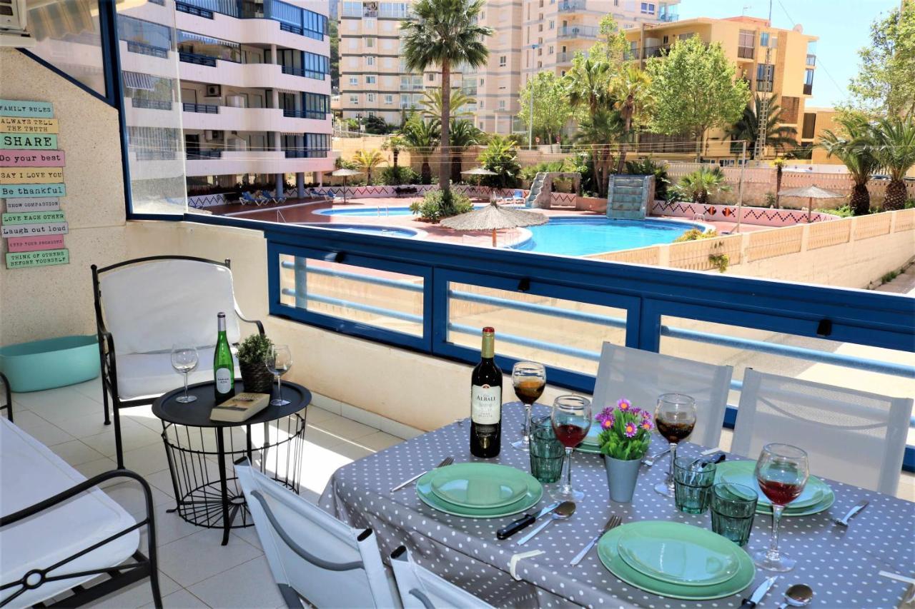 11B Tb 2º Linea De Playa 1 Dormitorio Y Wifi Calpe Exteriér fotografie